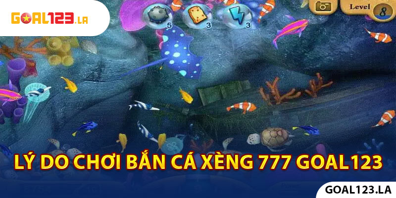 Lý do nên chơi bắn cá xèng tại Goal123